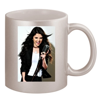 Selena Gomez 11oz Metallic Silver Mug