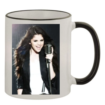 Selena Gomez 11oz Colored Rim & Handle Mug