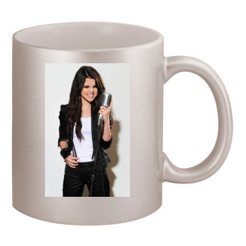 Selena Gomez 11oz Metallic Silver Mug