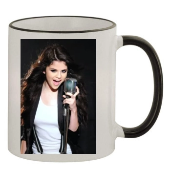 Selena Gomez 11oz Colored Rim & Handle Mug