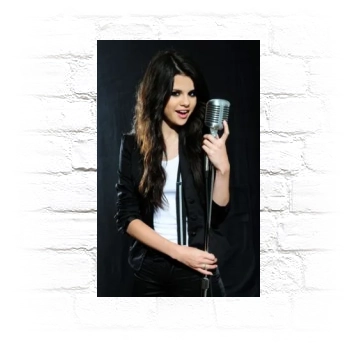 Selena Gomez Metal Wall Art