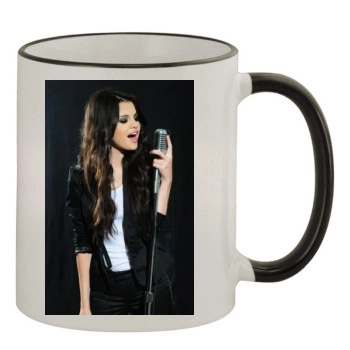 Selena Gomez 11oz Colored Rim & Handle Mug