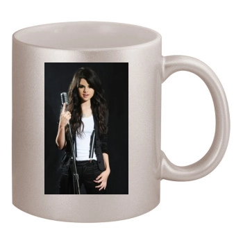 Selena Gomez 11oz Metallic Silver Mug