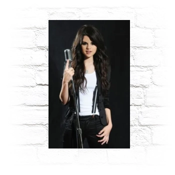 Selena Gomez Metal Wall Art