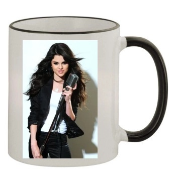 Selena Gomez 11oz Colored Rim & Handle Mug