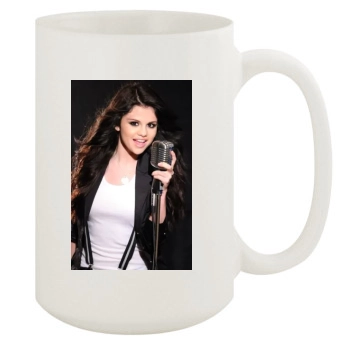 Selena Gomez 15oz White Mug