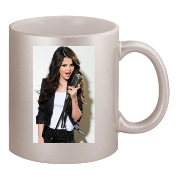 Selena Gomez 11oz Metallic Silver Mug