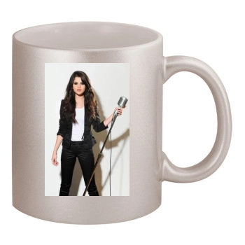 Selena Gomez 11oz Metallic Silver Mug