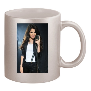 Selena Gomez 11oz Metallic Silver Mug