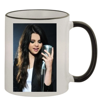 Selena Gomez 11oz Colored Rim & Handle Mug