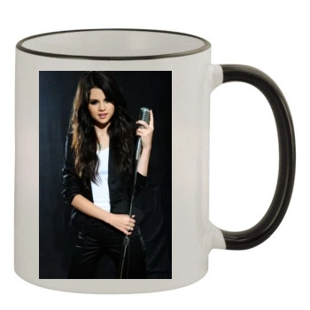 Selena Gomez 11oz Colored Rim & Handle Mug