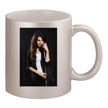 Selena Gomez 11oz Metallic Silver Mug