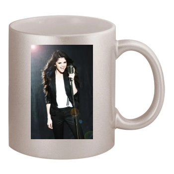 Selena Gomez 11oz Metallic Silver Mug