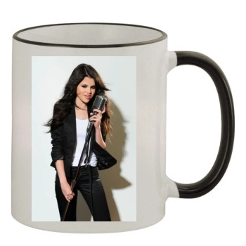 Selena Gomez 11oz Colored Rim & Handle Mug