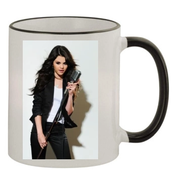 Selena Gomez 11oz Colored Rim & Handle Mug