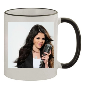 Selena Gomez 11oz Colored Rim & Handle Mug