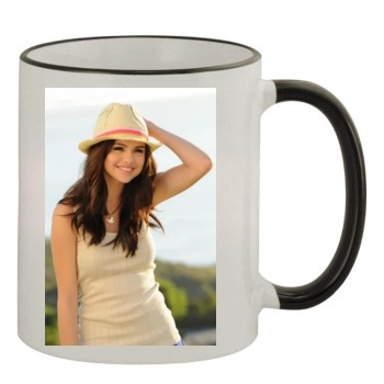 Selena Gomez 11oz Colored Rim & Handle Mug