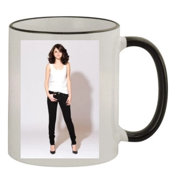 Selena Gomez 11oz Colored Rim & Handle Mug