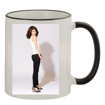 Selena Gomez 11oz Colored Rim & Handle Mug