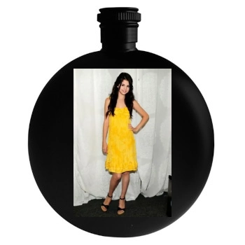 Selena Gomez Round Flask