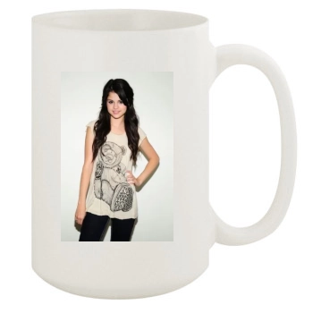 Selena Gomez 15oz White Mug