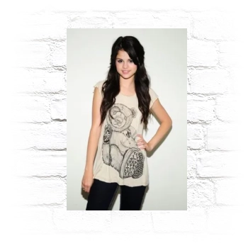 Selena Gomez Metal Wall Art