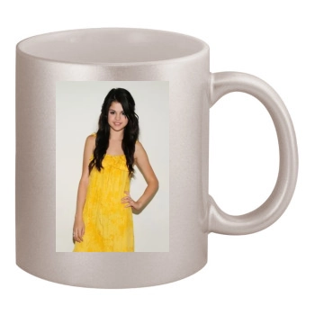 Selena Gomez 11oz Metallic Silver Mug