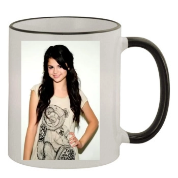 Selena Gomez 11oz Colored Rim & Handle Mug