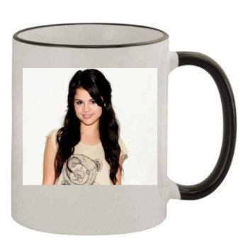 Selena Gomez 11oz Colored Rim & Handle Mug