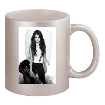 Selena Gomez 11oz Metallic Silver Mug