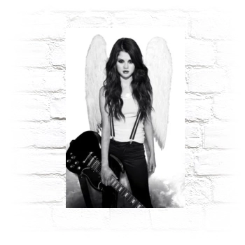 Selena Gomez Metal Wall Art