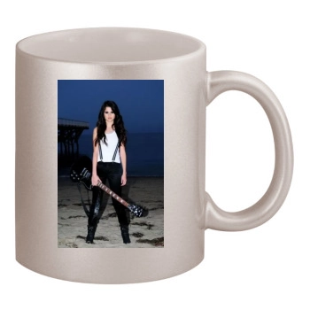 Selena Gomez 11oz Metallic Silver Mug