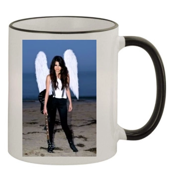 Selena Gomez 11oz Colored Rim & Handle Mug