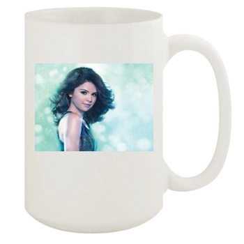 Selena Gomez 15oz White Mug