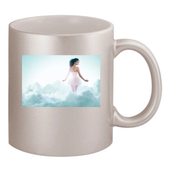 Selena Gomez 11oz Metallic Silver Mug