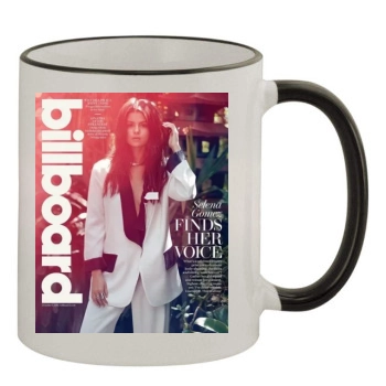 Selena Gomez 11oz Colored Rim & Handle Mug