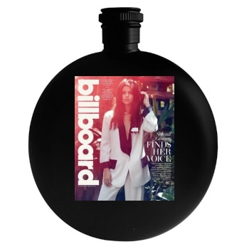 Selena Gomez Round Flask