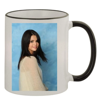 Selena Gomez 11oz Colored Rim & Handle Mug