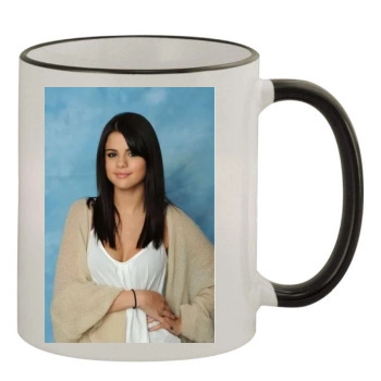 Selena Gomez 11oz Colored Rim & Handle Mug