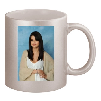 Selena Gomez 11oz Metallic Silver Mug