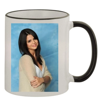 Selena Gomez 11oz Colored Rim & Handle Mug