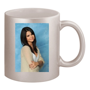 Selena Gomez 11oz Metallic Silver Mug