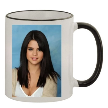 Selena Gomez 11oz Colored Rim & Handle Mug