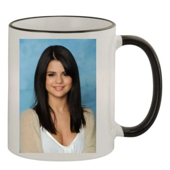 Selena Gomez 11oz Colored Rim & Handle Mug