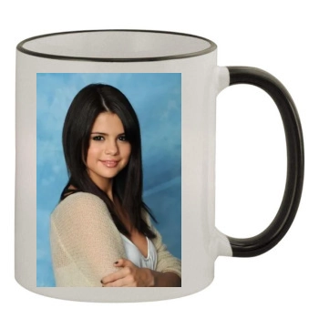 Selena Gomez 11oz Colored Rim & Handle Mug