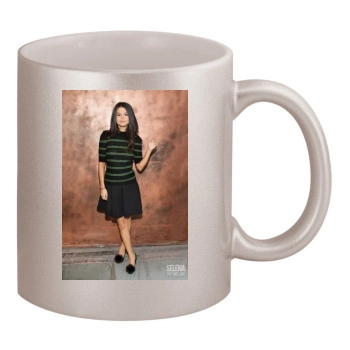 Selena Gomez 11oz Metallic Silver Mug