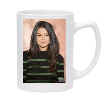 Selena Gomez 14oz White Statesman Mug