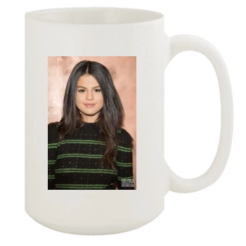 Selena Gomez 15oz White Mug