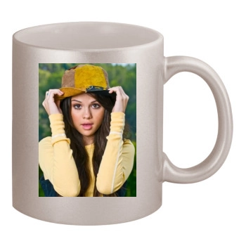 Selena Gomez 11oz Metallic Silver Mug