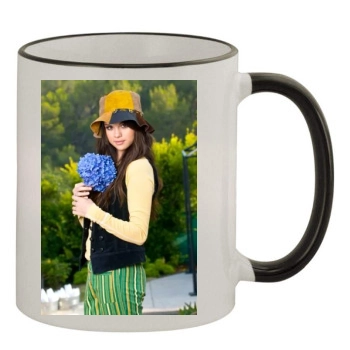 Selena Gomez 11oz Colored Rim & Handle Mug